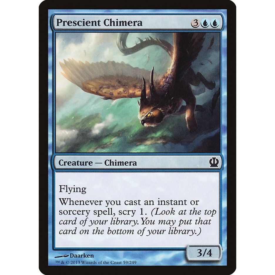 Image for Prescient Chimera (59) (THS) - Magic: The Gathering