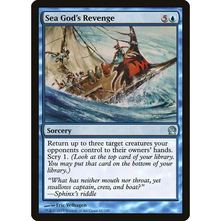 Image for Sea God's Revenge (61) (THS) - Magic: The Gathering