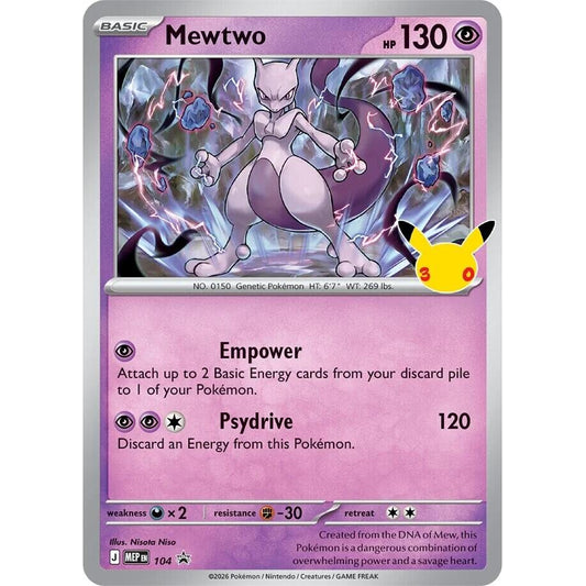 Mewtwo - 104 (30th Celebration) (104) (MEP)
