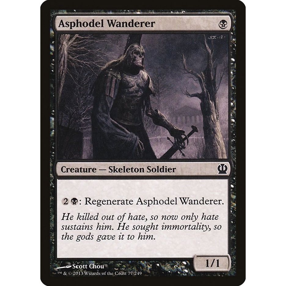 Image for Asphodel Wanderer (77) (THS) - Magic: The Gathering