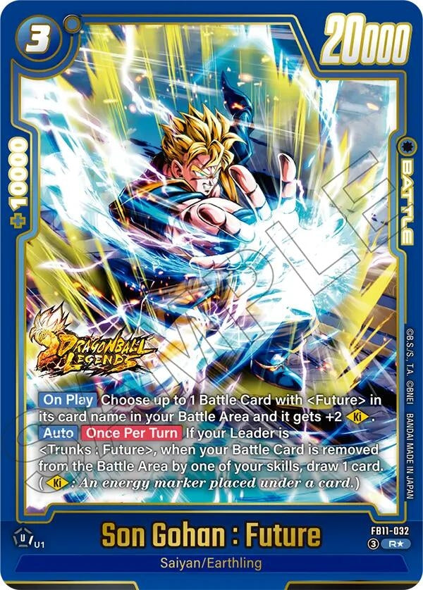 Image for Son Gohan : Future - FB11-032 (Alternate Art) (FB11-032) (FB11) - Dragon Ball Super: Fusion World