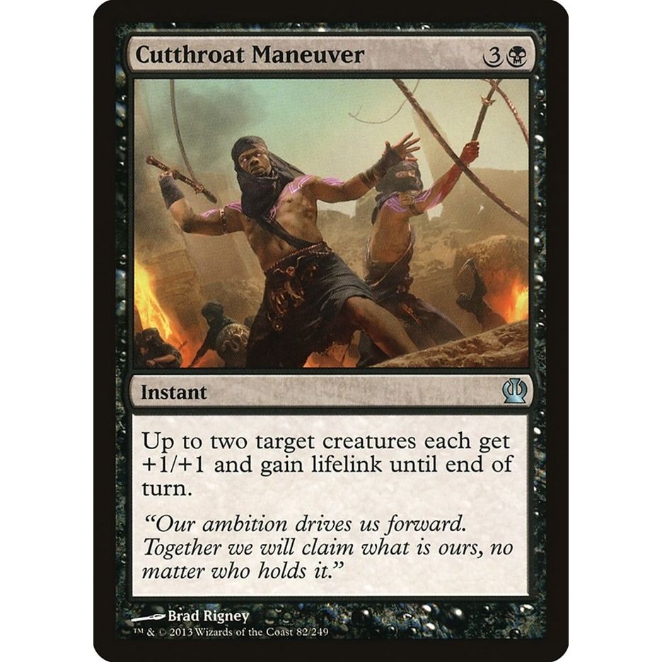 Image for Cutthroat Maneuver (82) (THS) - Magic: The Gathering