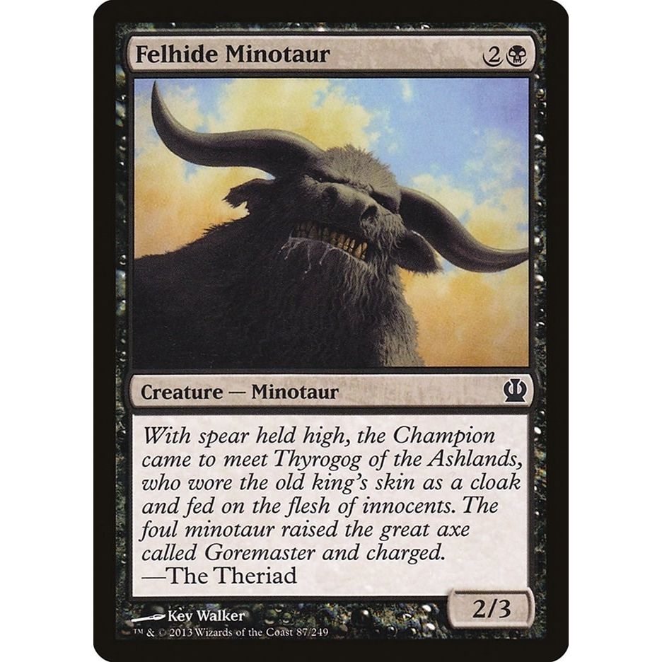Image for Felhide Minotaur (87) (THS) - Magic: The Gathering