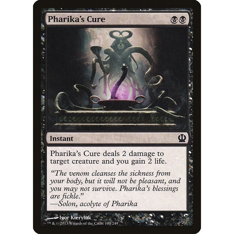 Image for Pharika's Cure (100) (THS) - Magic: The Gathering