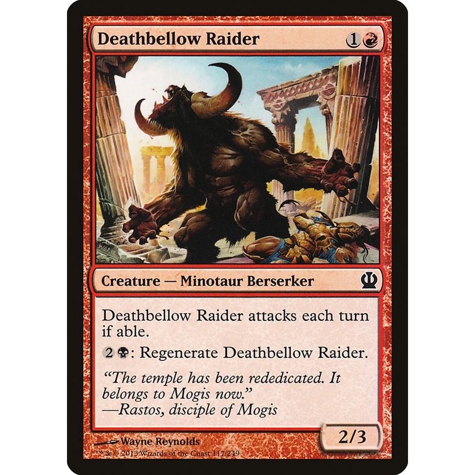 Image for Deathbellow Raider (117) (THS) - Magic: The Gathering