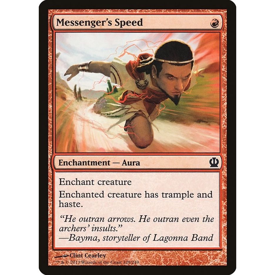 Image for Messenger's Speed (129) (THS) - Magic: The Gathering