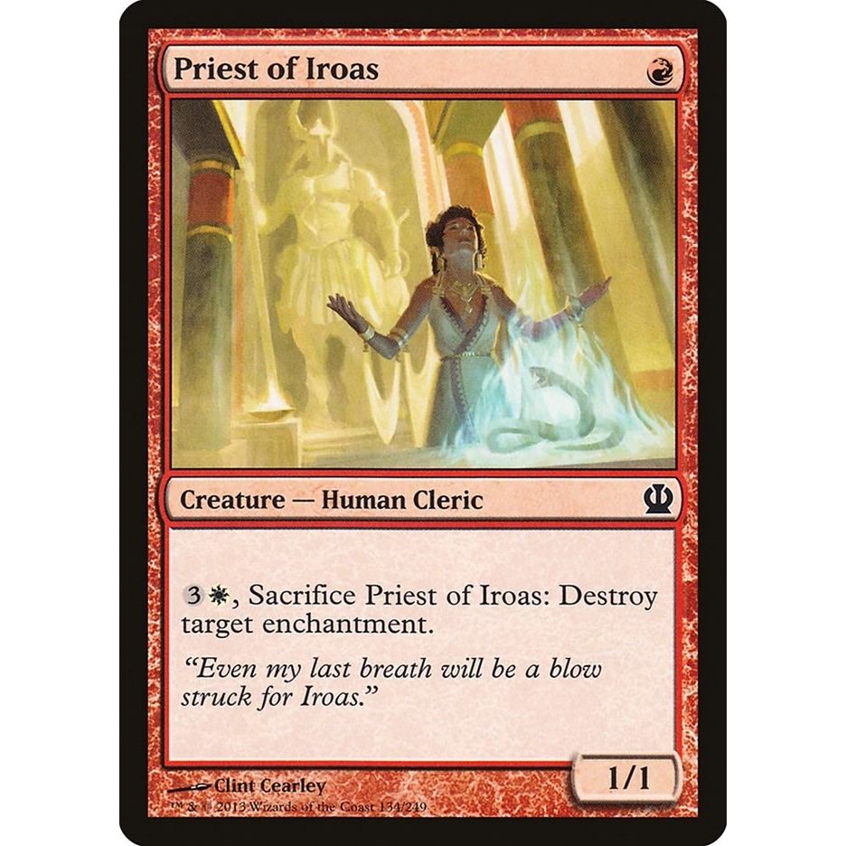 Image for Priest of Iroas (134) (THS) - Magic: The Gathering
