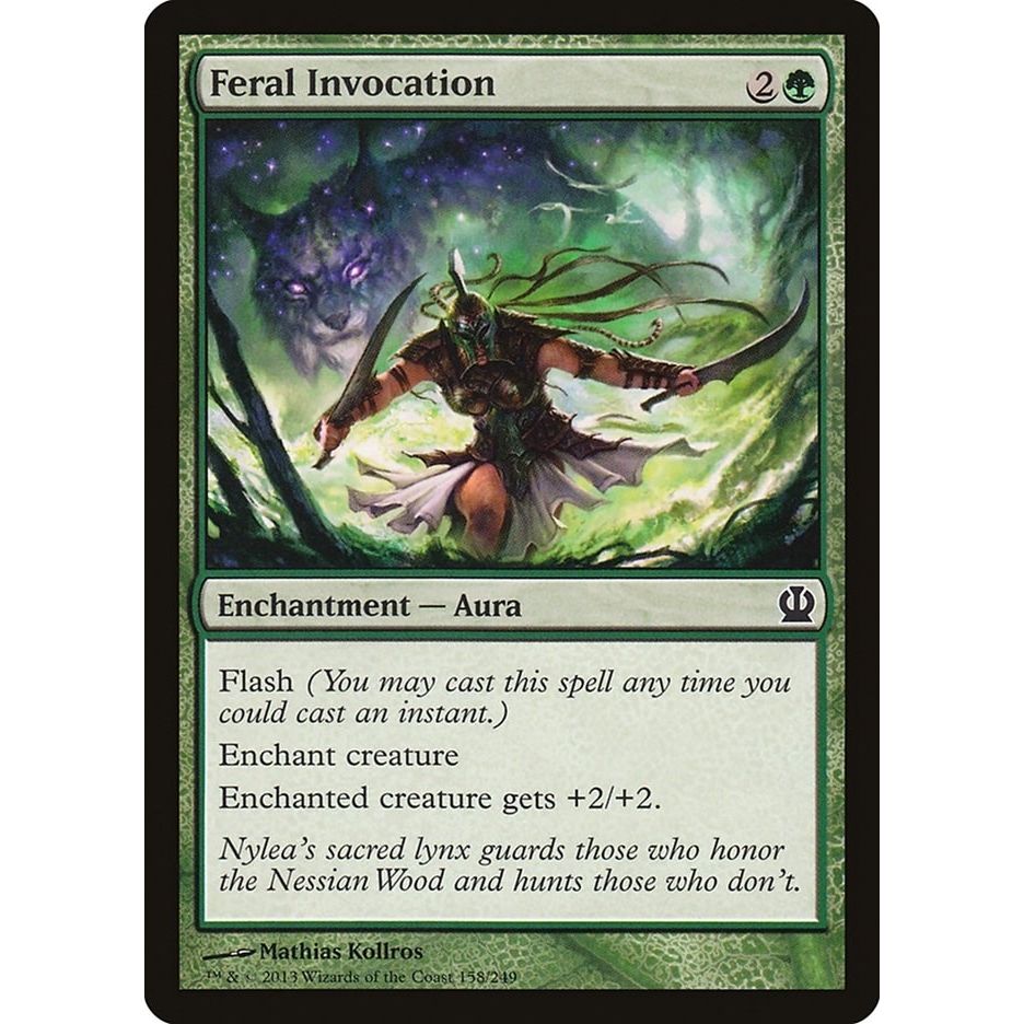 Image for Feral Invocation (158) (THS) - Magic: The Gathering