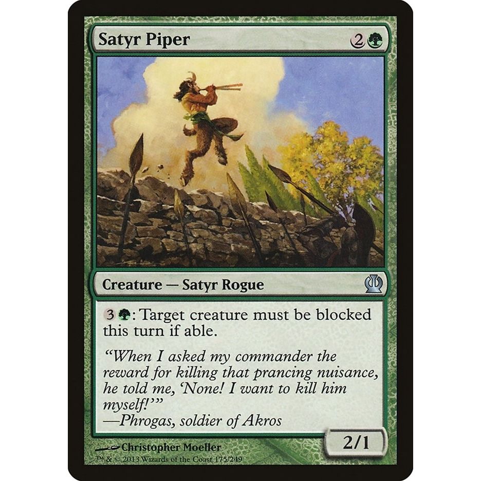 Image for Satyr Piper (175) (THS) - Magic: The Gathering