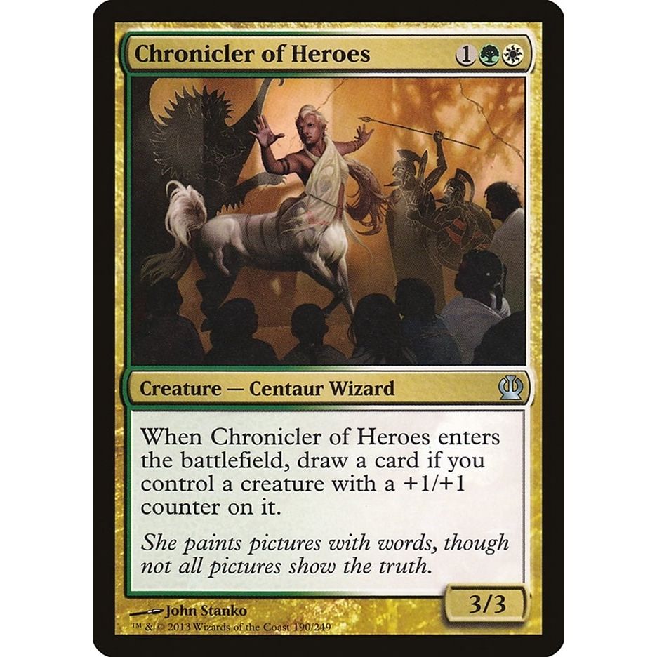 Image for Chronicler of Heroes (190) (THS) - Magic: The Gathering