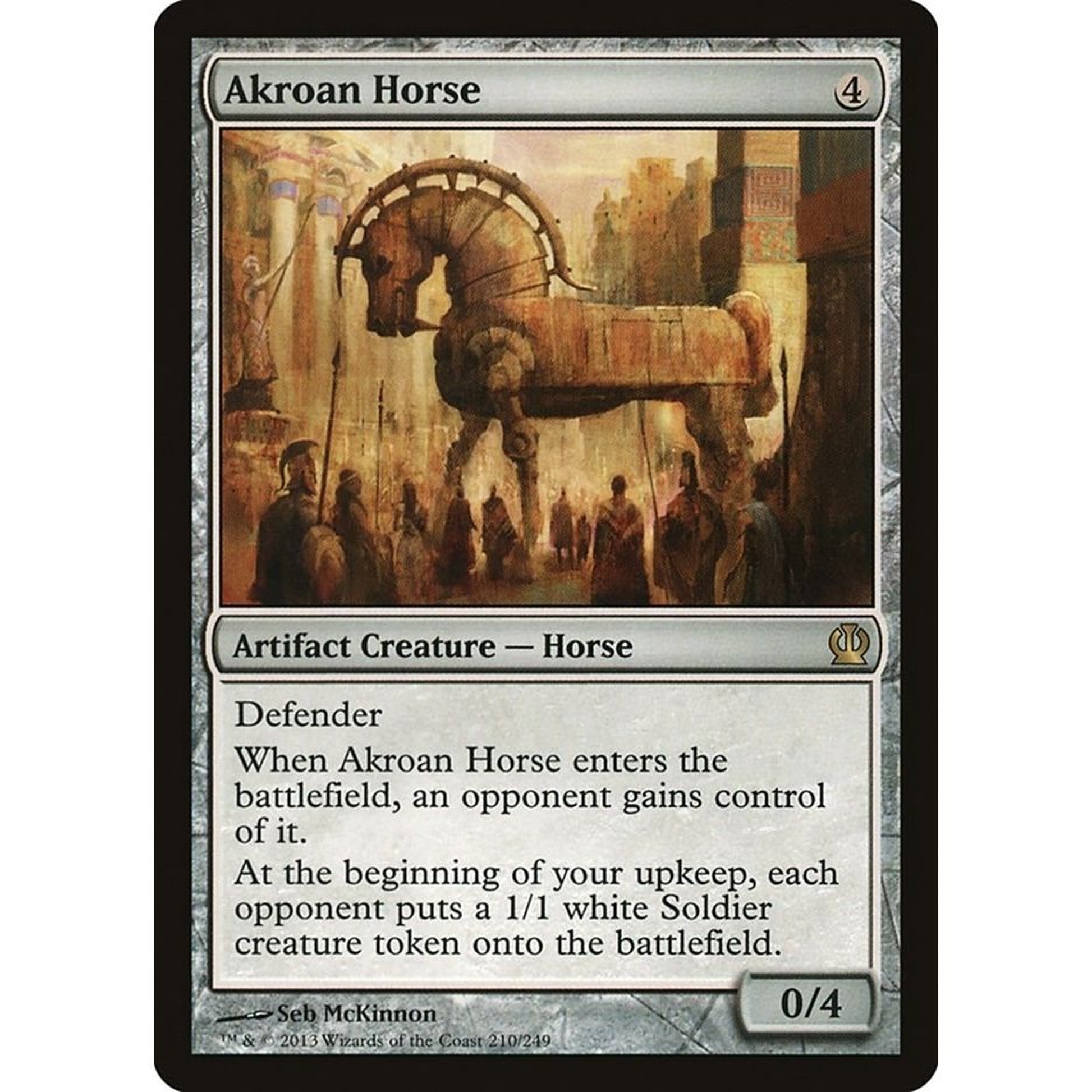 Image for Akroan Horse (210) (THS) - Magic: The Gathering