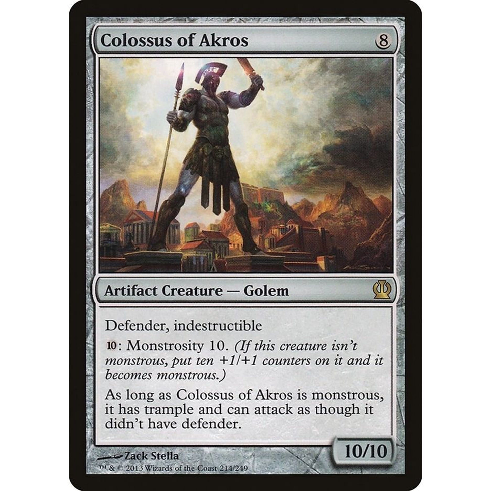 Image for Colossus of Akros (214) (THS) - Magic: The Gathering