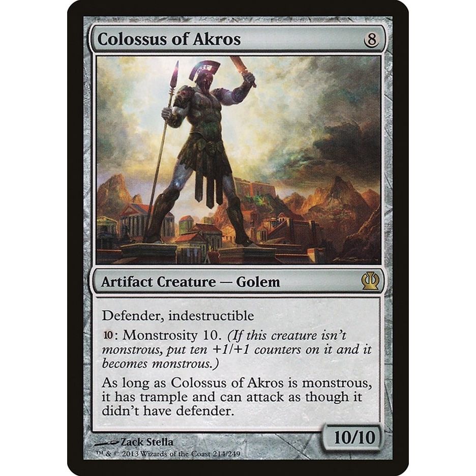 Image for Colossus of Akros (214) (THS) - Magic: The Gathering