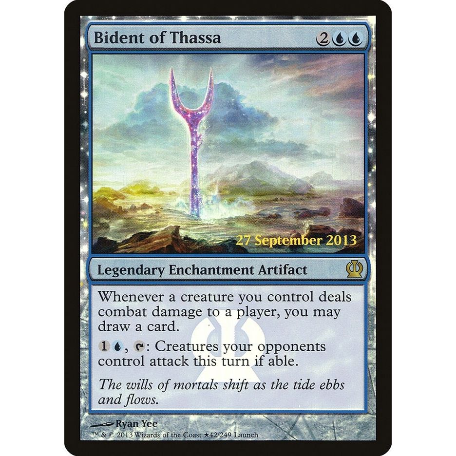 Image for Bident of Thassa (42) (LARP) - Magic: The Gathering