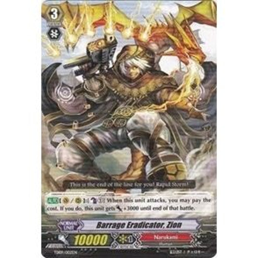Image for Barrage Eradicator, Zion (TD09/002EN) (TD09) - Cardfight Vanguard