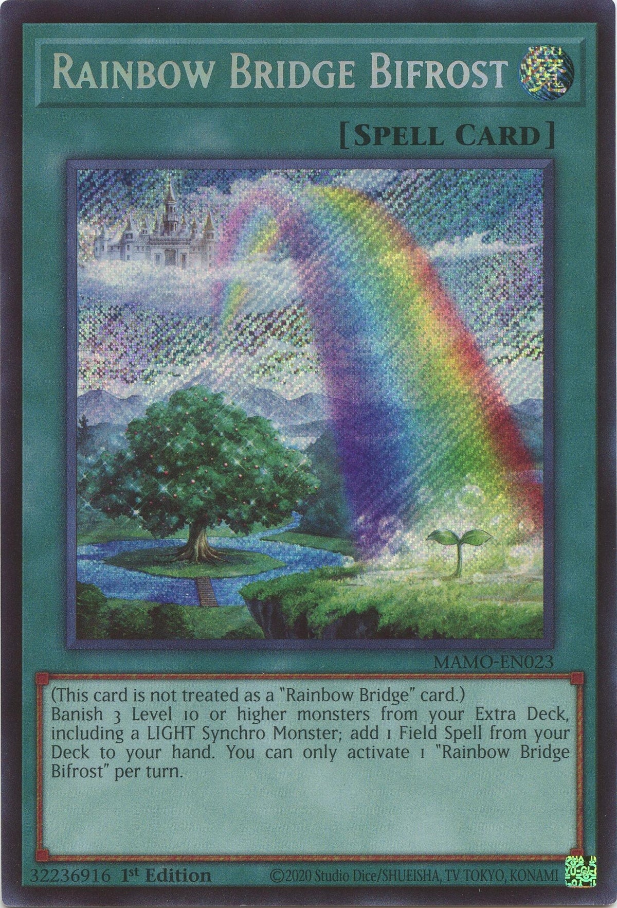 Image for Rainbow Bridge Bifrost (Secret Rare) (MAMO-EN023) (MAMO) - YuGiOh