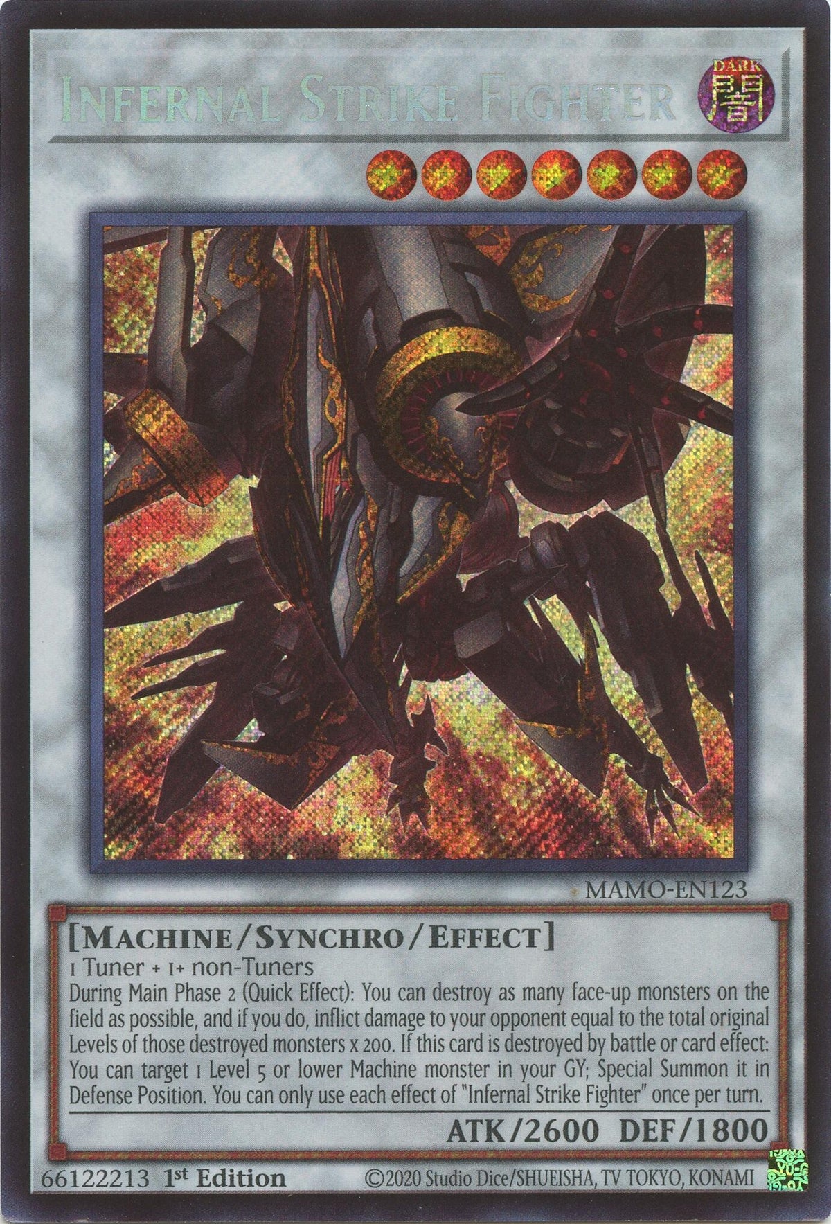 Image for Infernal Strike Fighter (MAMO-EN123) (MAMO) - YuGiOh