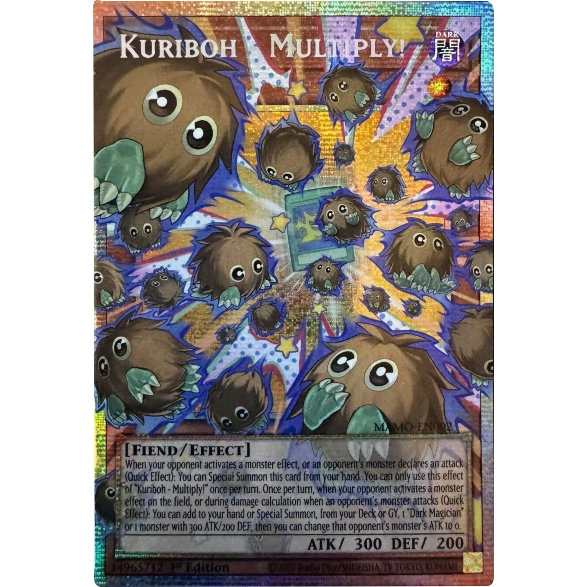 Image for Kuriboh - Multiply! (Starlight Rare) (Extended Art) (MAMO-EN002) (MAMO) - YuGiOh