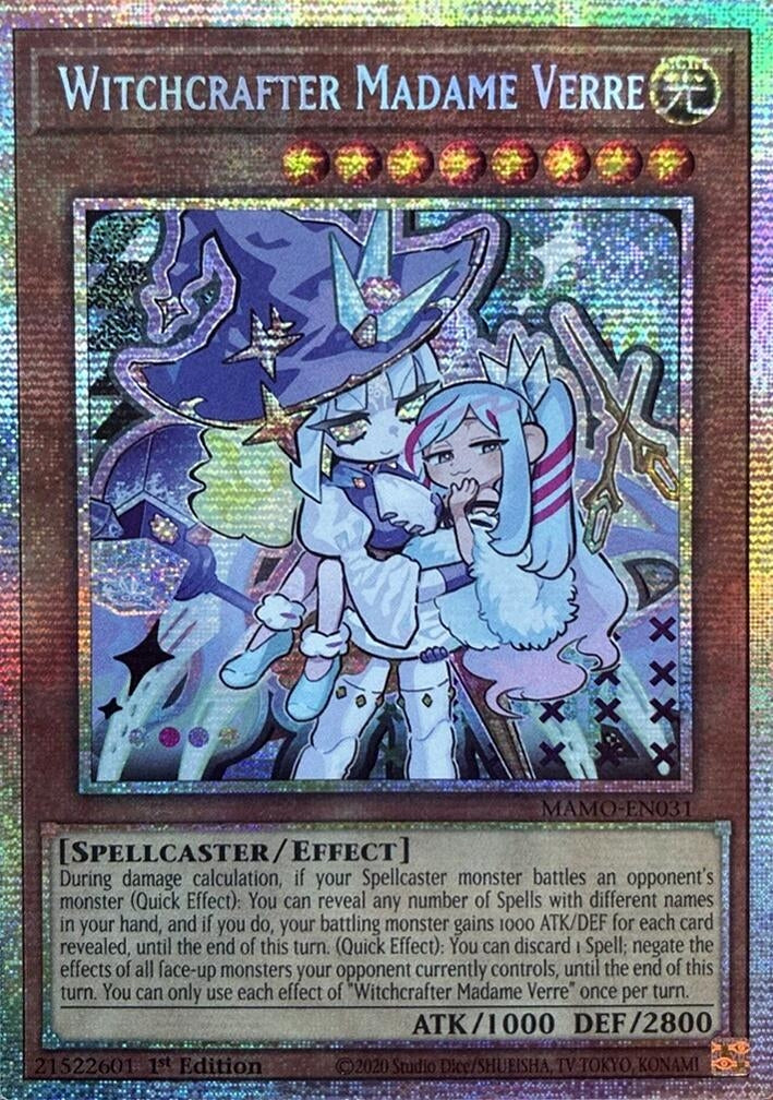 Image for Witchcrafter Madame Verre (Starlight Rare) (MAMO-EN031) (MAMO) - YuGiOh