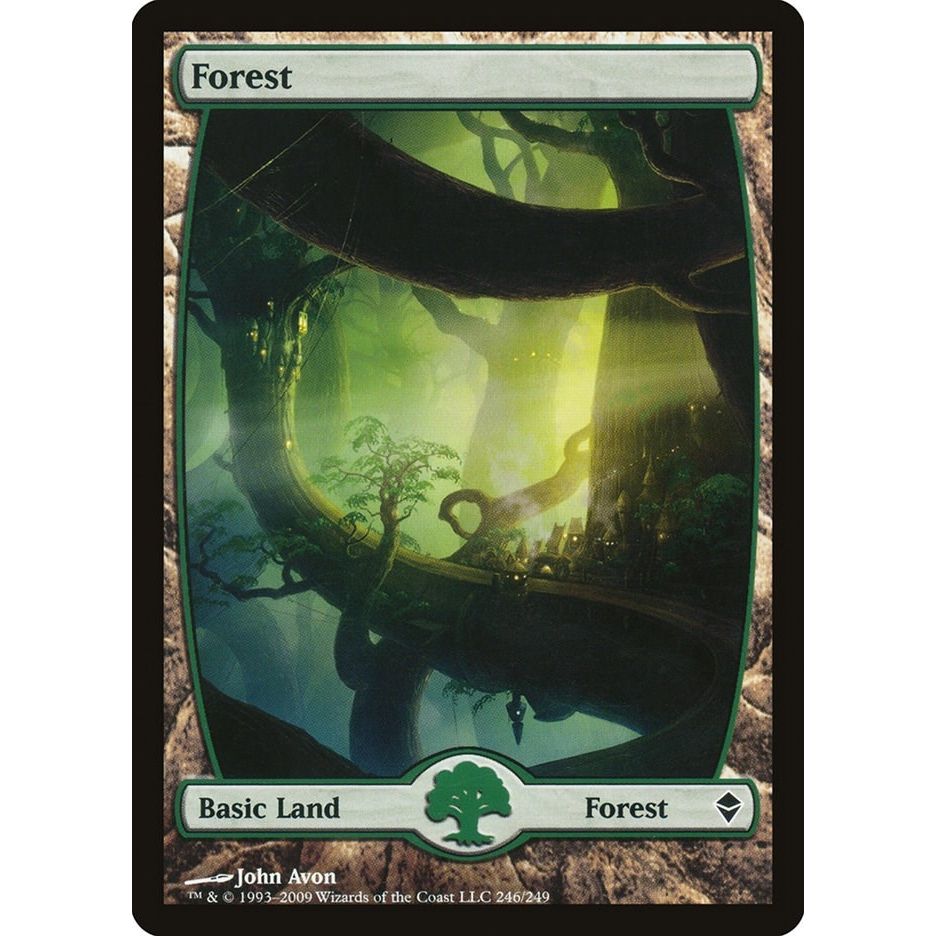 Image for Forest (246) - Full Art (246) (ZEN) - Magic: The Gathering