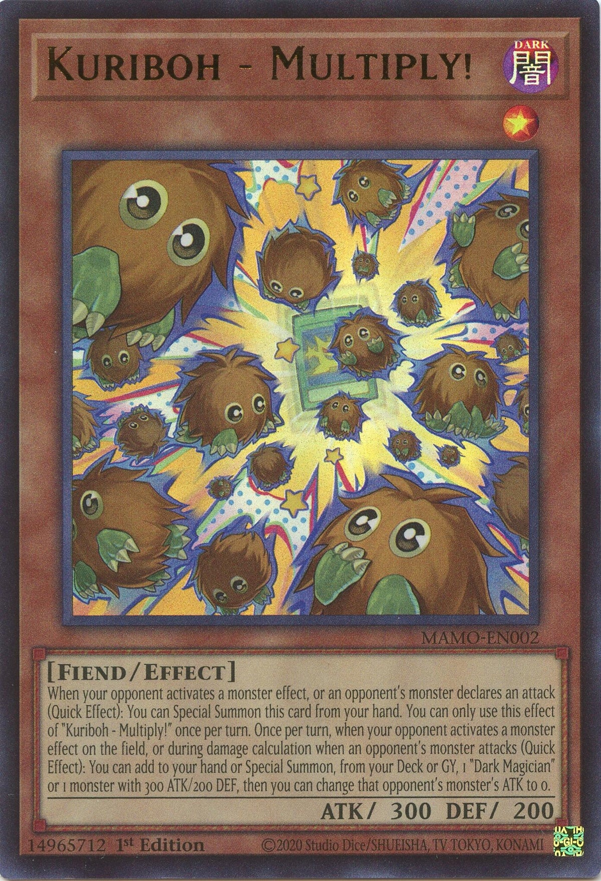 Image for Kuriboh - Multiply! (MAMO-EN002) (MAMO) - YuGiOh