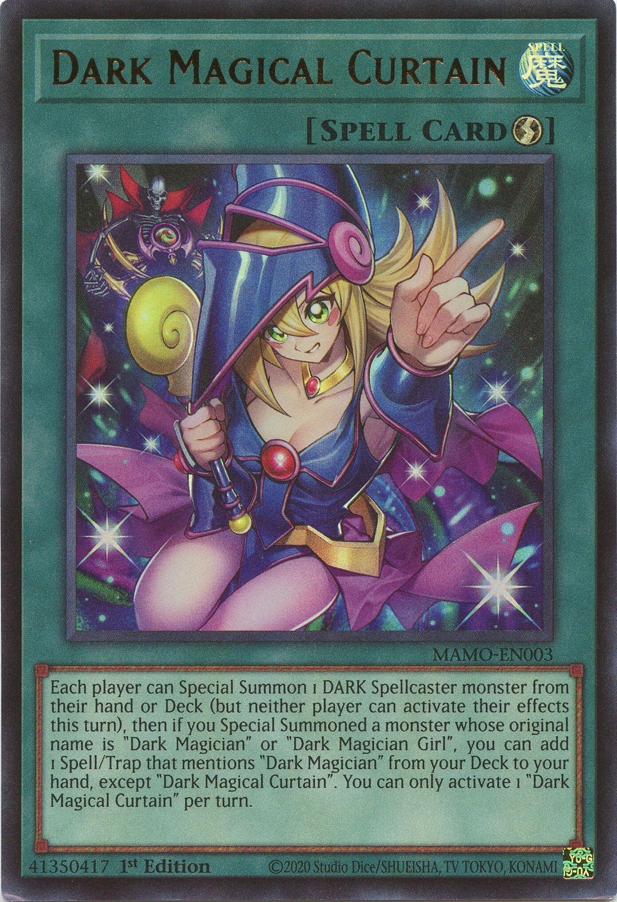 Image for Dark Magical Curtain (MAMO-EN003) (MAMO) - YuGiOh