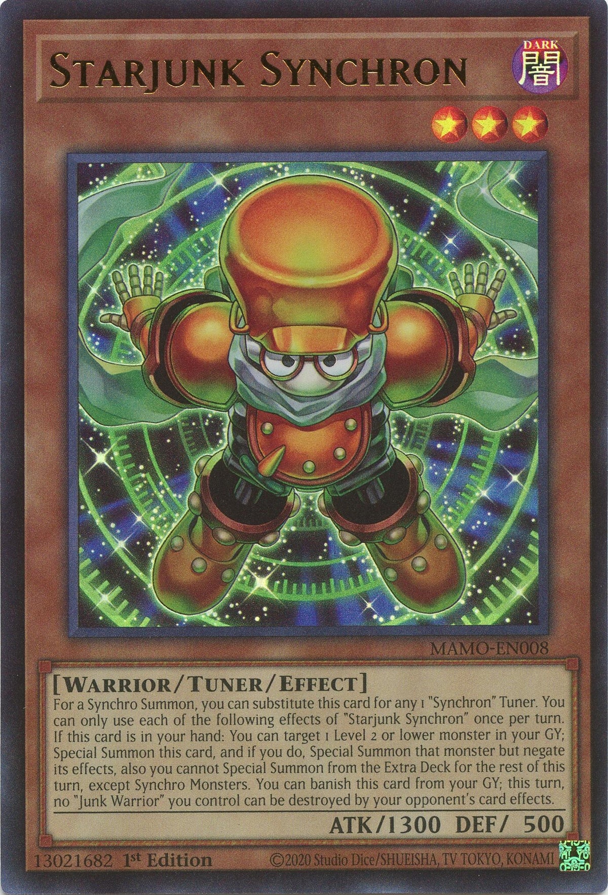 Image for Starjunk Synchron (MAMO-EN008) (MAMO) - YuGiOh