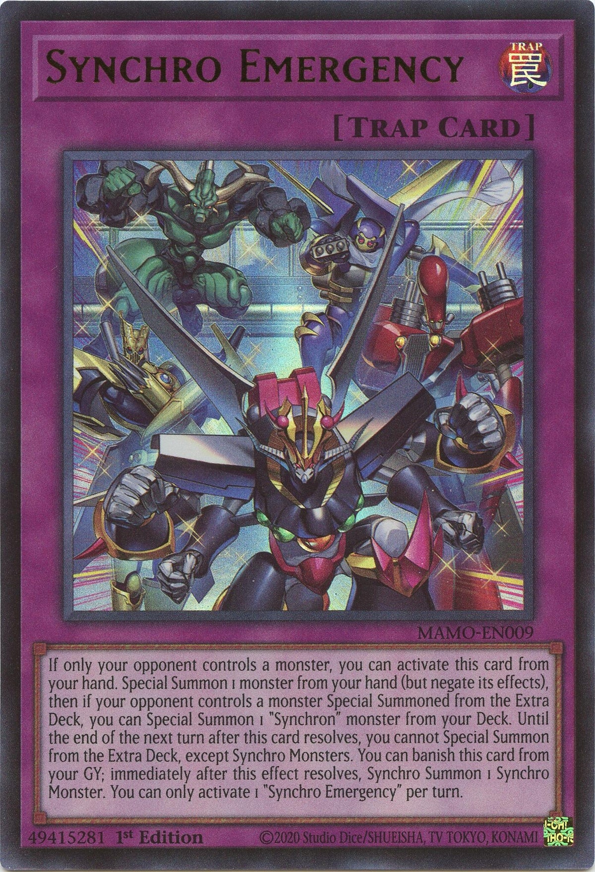 Image for Synchro Emergency (MAMO-EN009) (MAMO) - YuGiOh