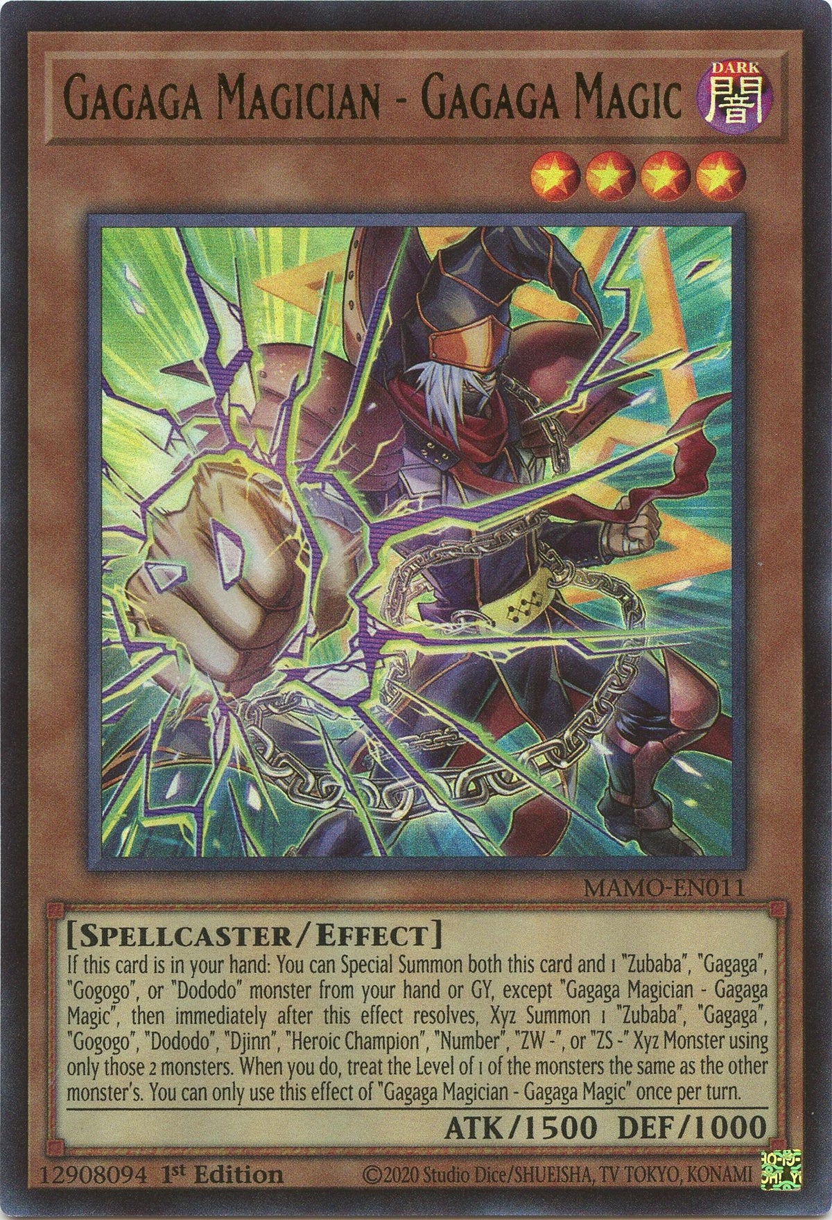Image for Gagaga Magician - Gagaga Magic (MAMO-EN011) (MAMO) - YuGiOh