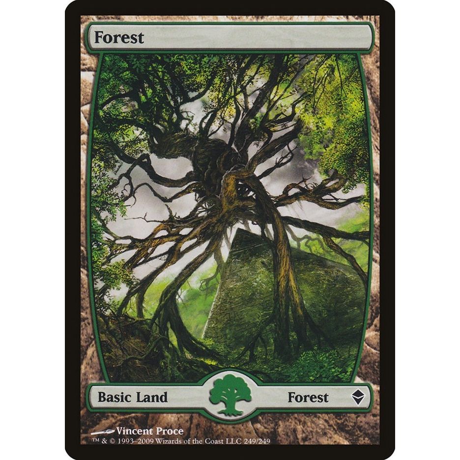 Image for Forest (249) - Full Art (249) (ZEN) - Magic: The Gathering