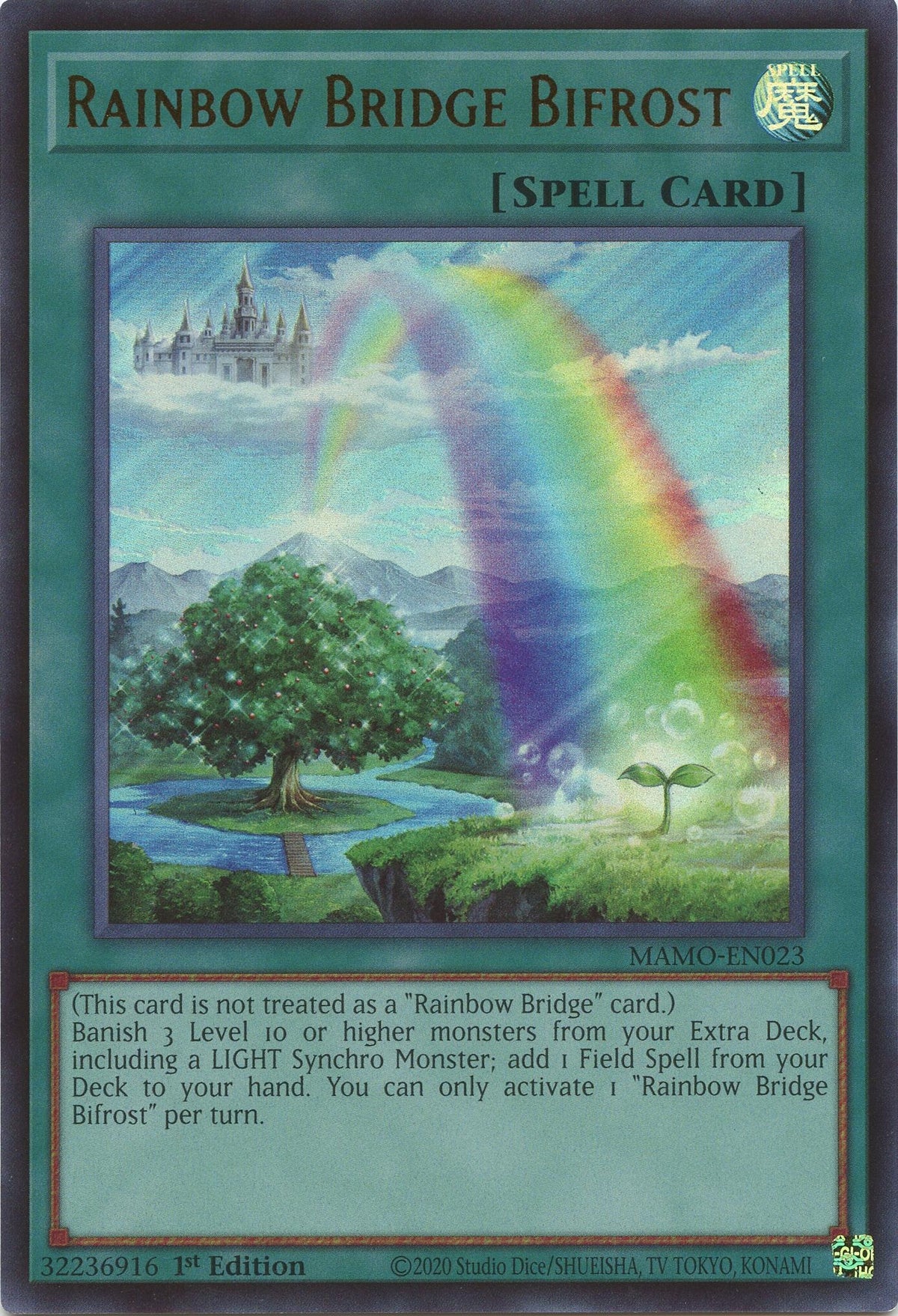 Image for Rainbow Bridge Bifrost (MAMO-EN023) (MAMO) - YuGiOh