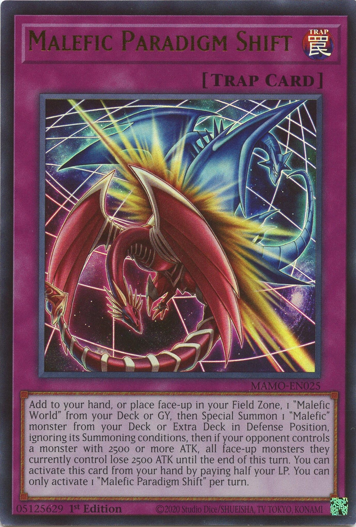 Image for Malefic Paradigm Shift (MAMO-EN025) (MAMO) - YuGiOh