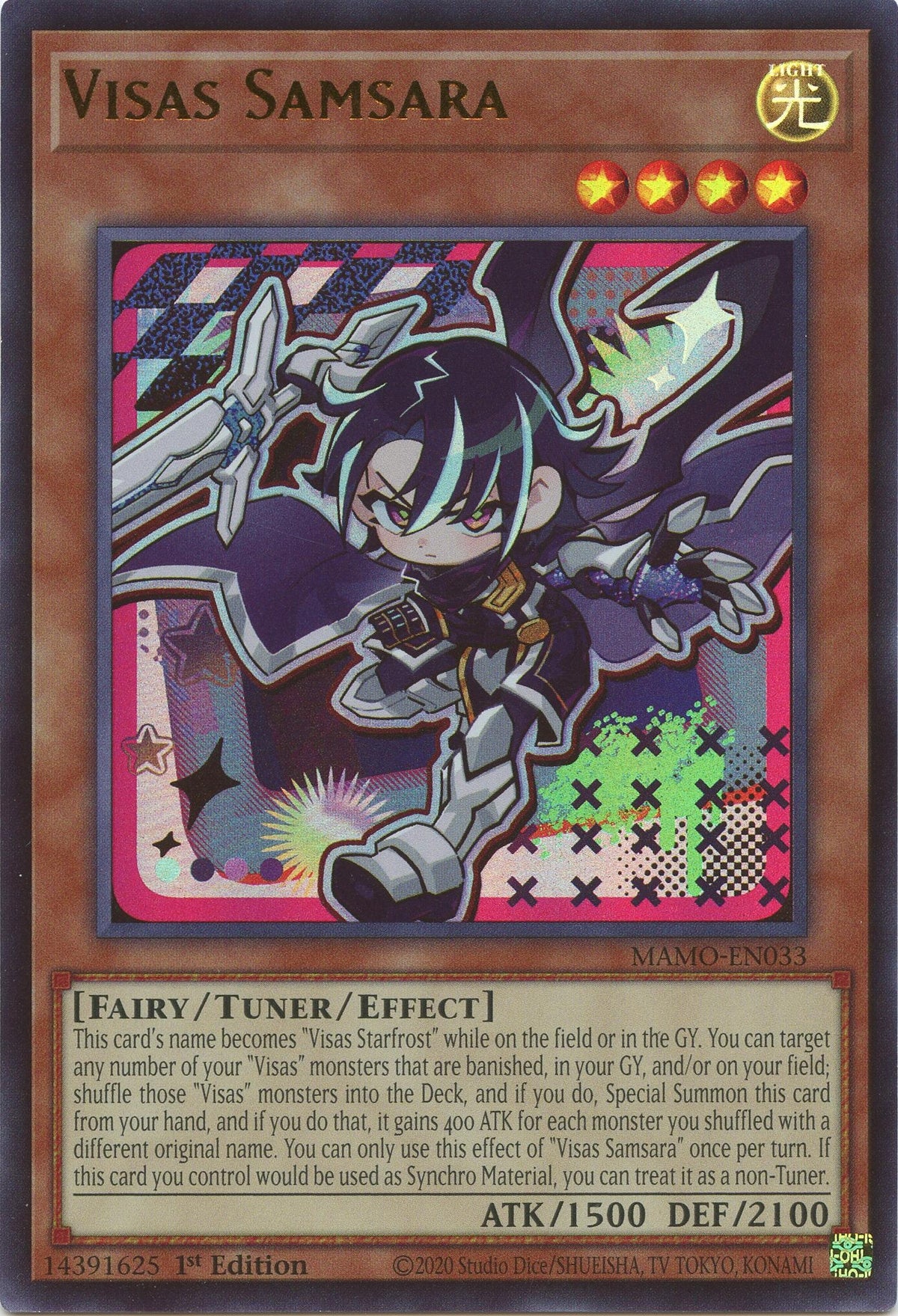 Image for Visas Samsara (MAMO-EN033) (MAMO) - YuGiOh