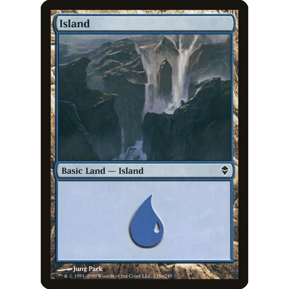 Image for Island (235a) (235a) (ZEN) - Magic: The Gathering