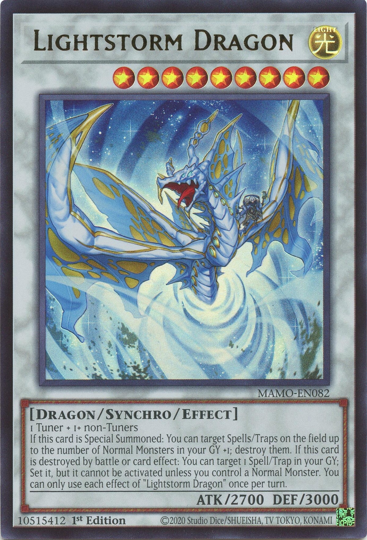 Image for Lightstorm Dragon (MAMO-EN082) (MAMO) - YuGiOh