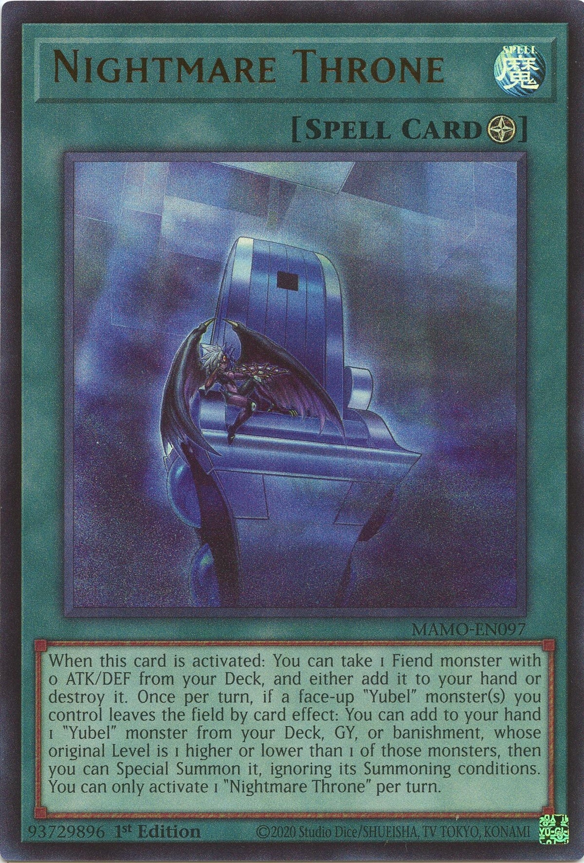 Image for Nightmare Throne (MAMO-EN097) (MAMO) - YuGiOh