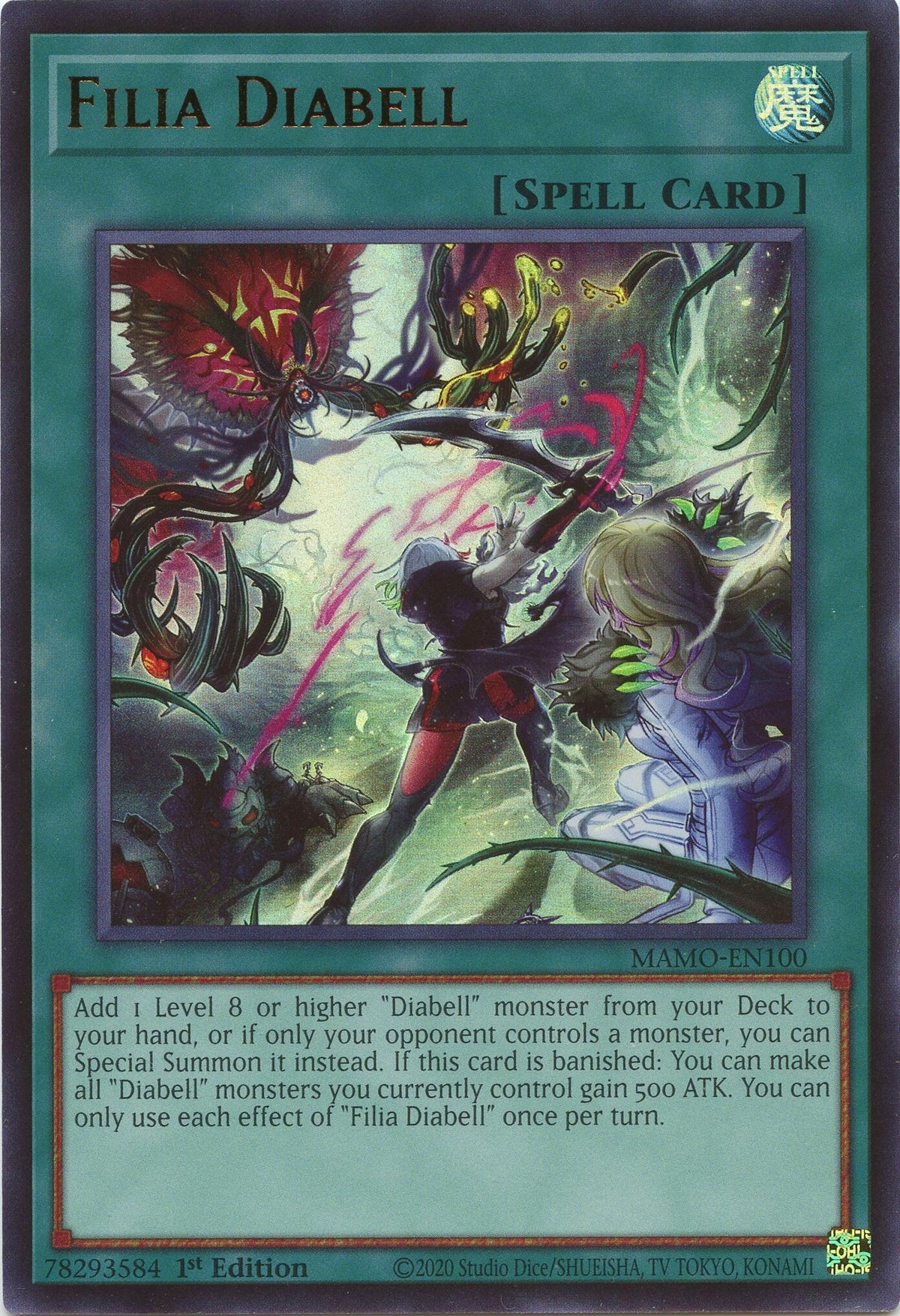 Image for Filia Diabell (MAMO-EN100) (MAMO) - YuGiOh