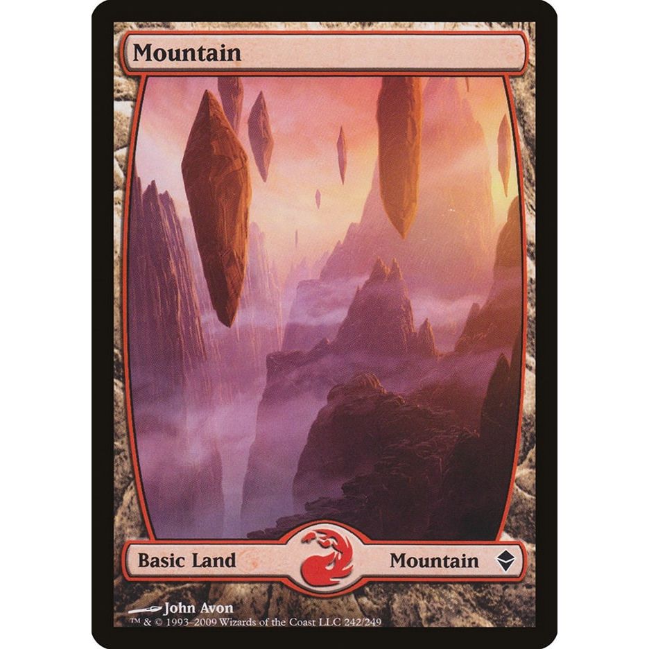 Image for Mountain (242) - Full Art (242) (ZEN) - Magic: The Gathering