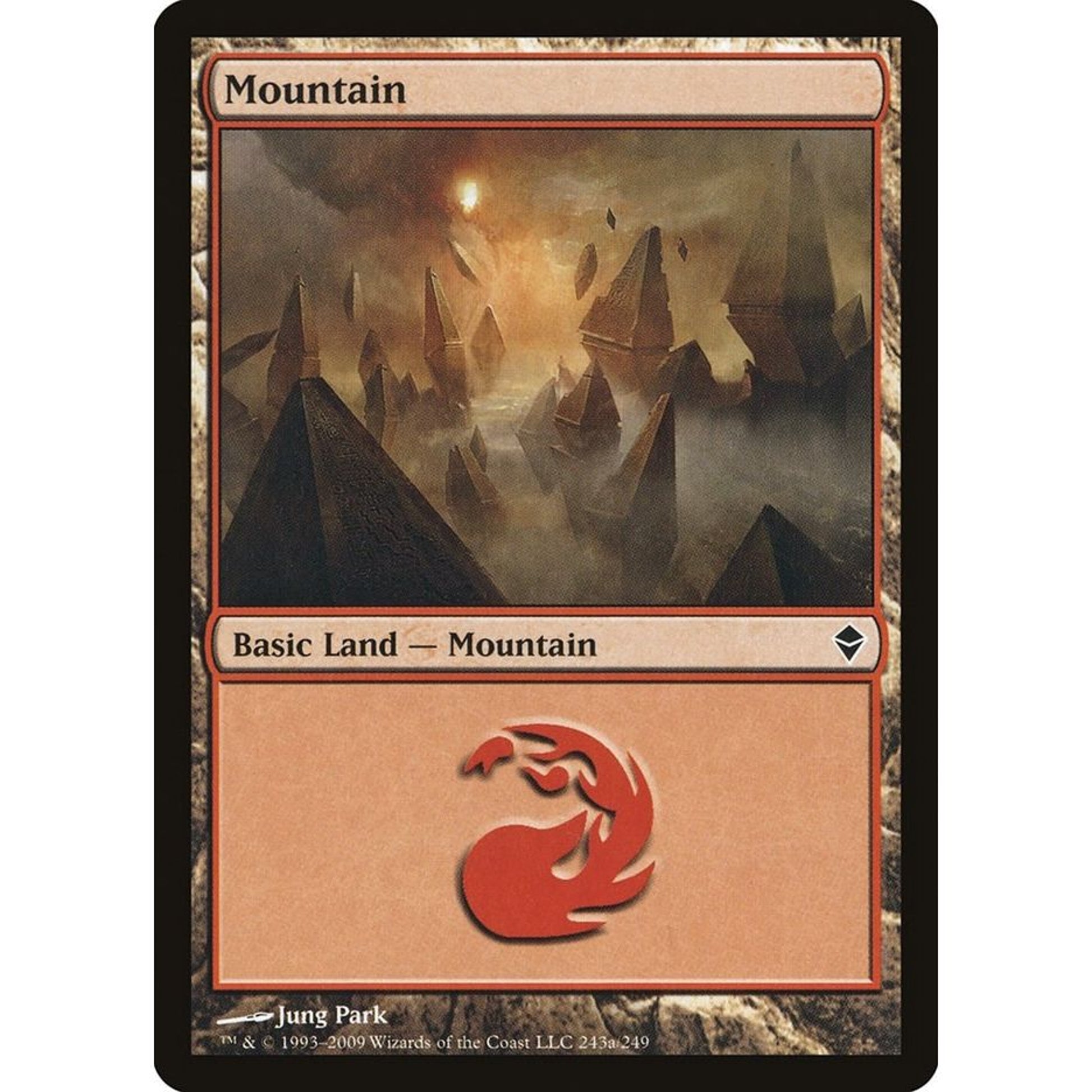 Image for Mountain (243a) (243a) (ZEN) - Magic: The Gathering