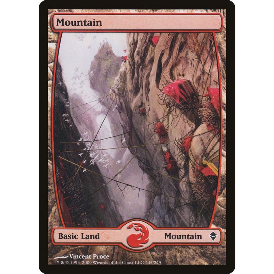 Image for Mountain (245) - Full Art (245) (ZEN) - Magic: The Gathering