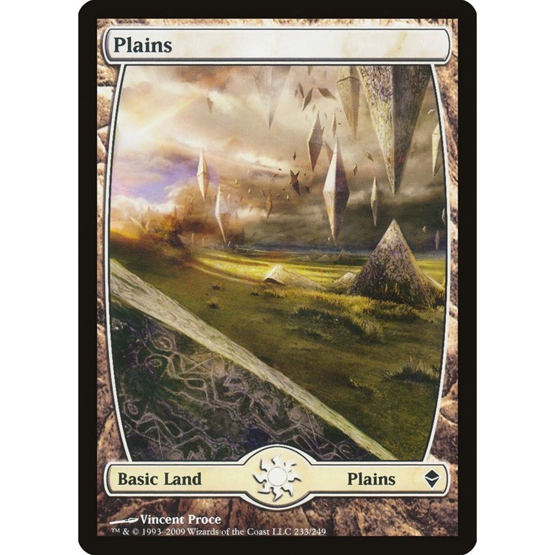 Image for Plains (233) - Full Art (233) (ZEN) - Magic: The Gathering