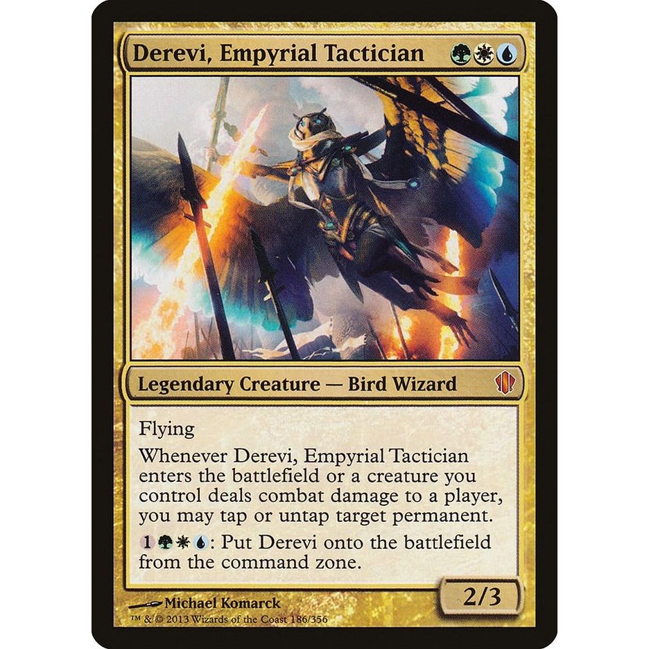 Image for Derevi, Empyrial Tactician (186) (C13) - Magic: The Gathering