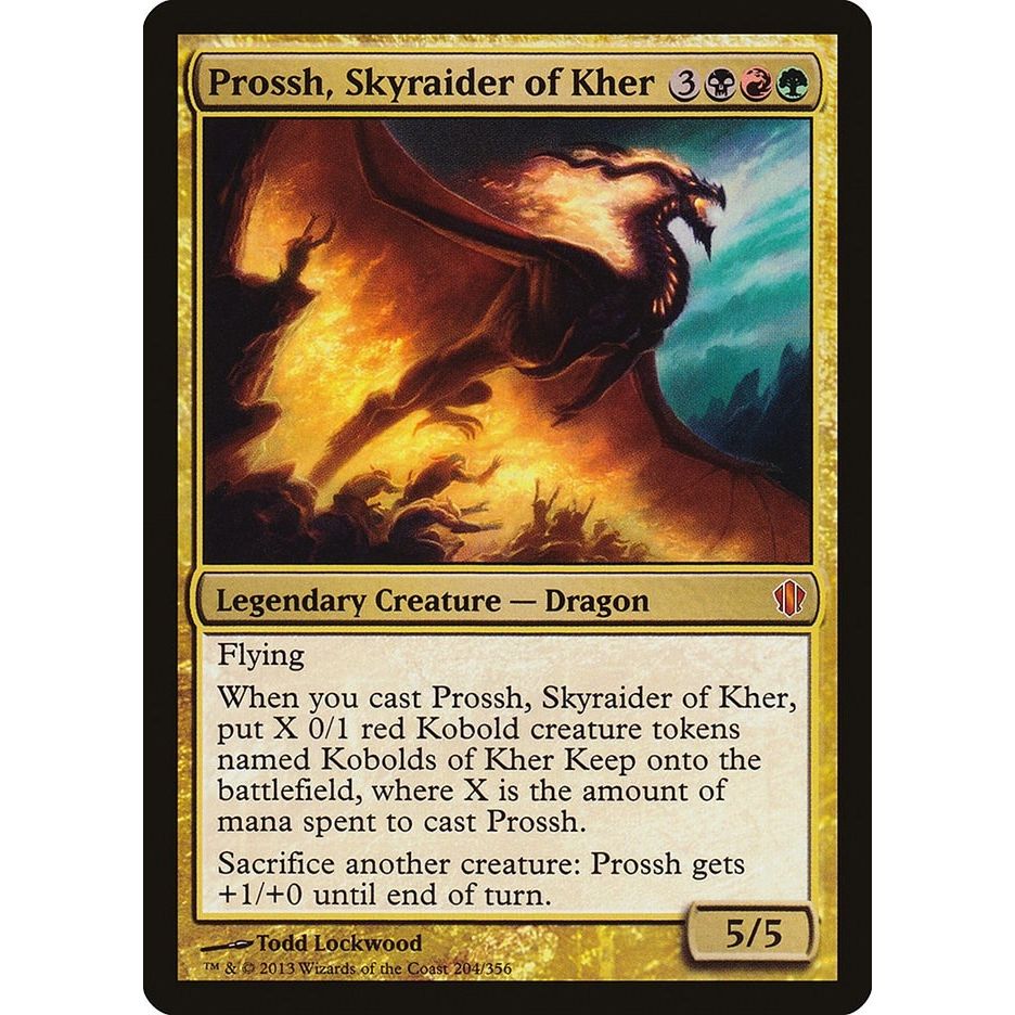 Image for Prossh, Skyraider of Kher (204) (C13) - Magic: The Gathering