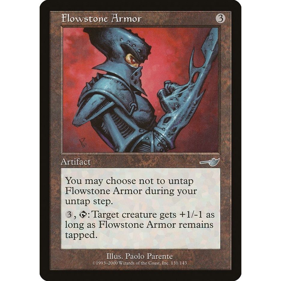Image for Flowstone Armor (131) (NMS) - Magic: The Gathering