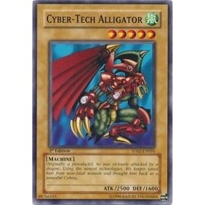 Image for Cyber-Tech Alligator (LCJW-EN011) (LC04) - YuGiOh