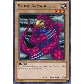 Image for Stone Armadiller (LCJW-EN015) (LC04) - YuGiOh