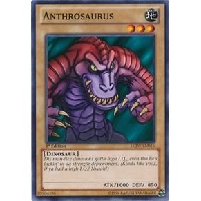 Image for Anthrosaurus (LCJW-EN016) (LC04) - YuGiOh