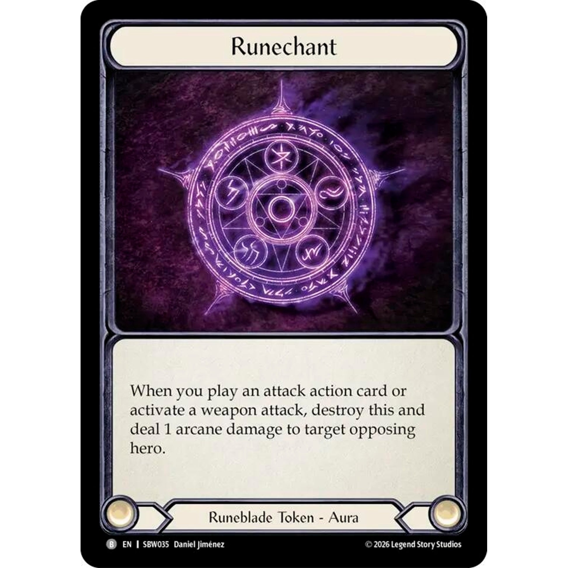 Image for Runechant (SBW035) (SAT) - Flesh and Blood TCG