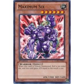 Image for Maximum Six (LCJW-EN047) (LC04) - YuGiOh
