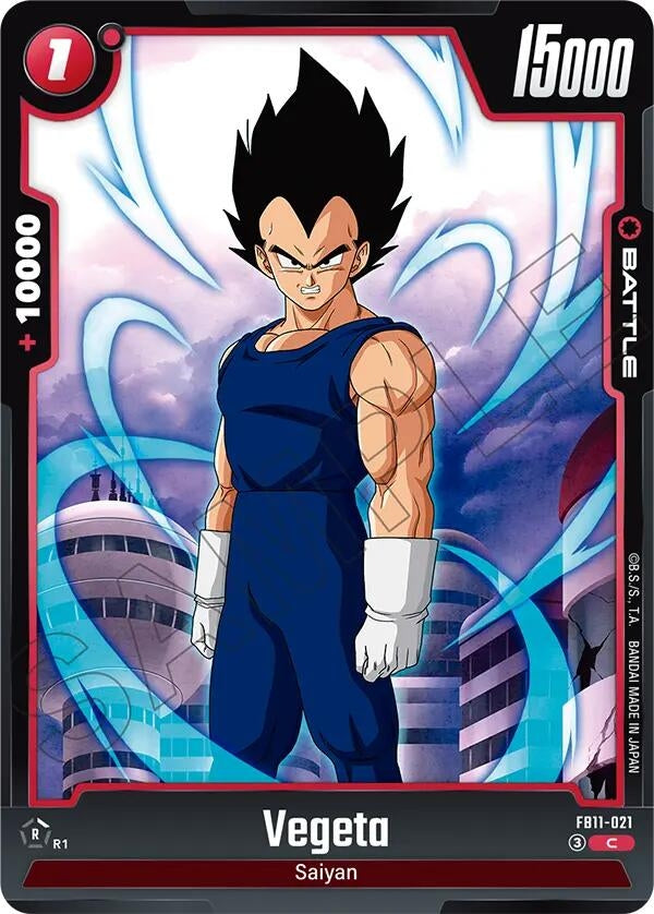 Image for Vegeta - FB11-021 (FB11-021) (FB11) - Dragon Ball Super: Fusion World